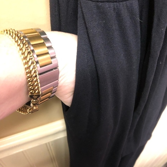 Nine Britton Black Jumpsuit With Pockets Size M NWT - Picture 3 of 6